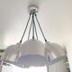 Suspended bell luminaires