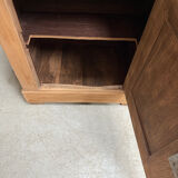 Large walnut jam cupboard (restored)