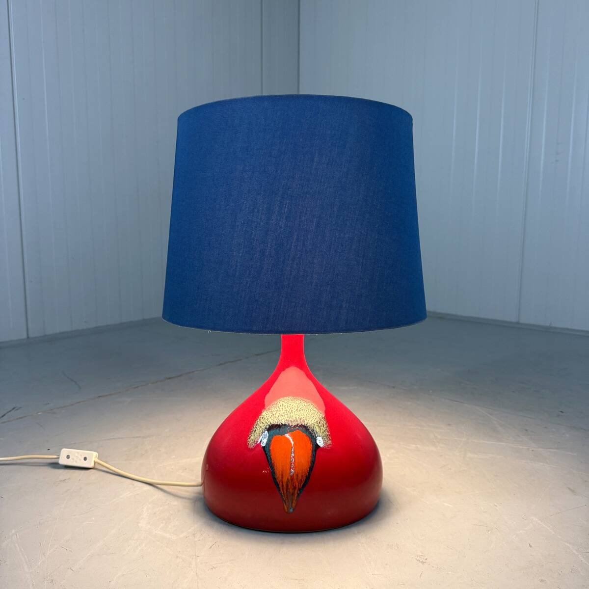 Lampe de table en céramique Bjørn Wiinblad pour Rosenthal Allemagne années 1960.