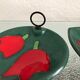 Pair of dishes vintage 50s ceramic
