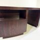 Wooden Art Deco Desk with Drawers, 1930s