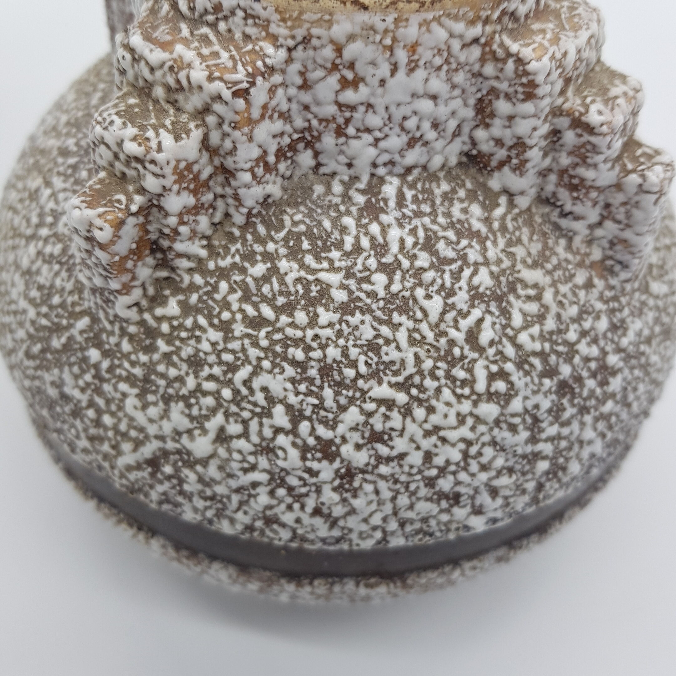 Art Deco style crisp enamel vase