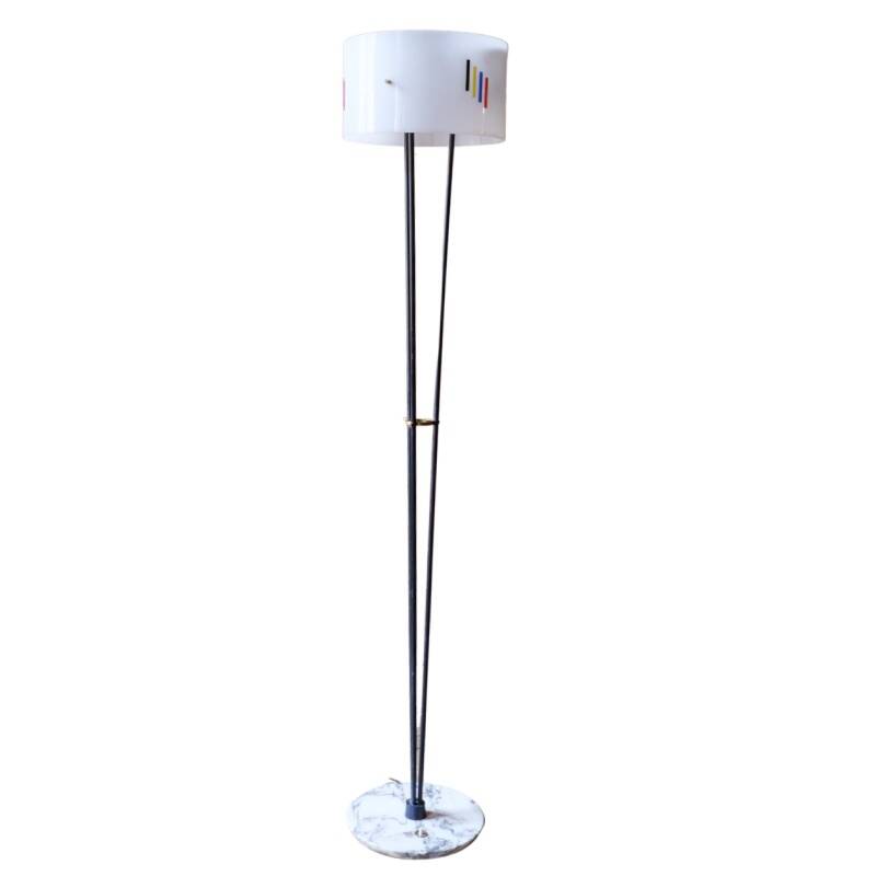 Floor lamp by Angelo Brotto, Italy 1950s
