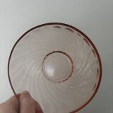 Vintage set of two Arcoroc Rosaline bowls