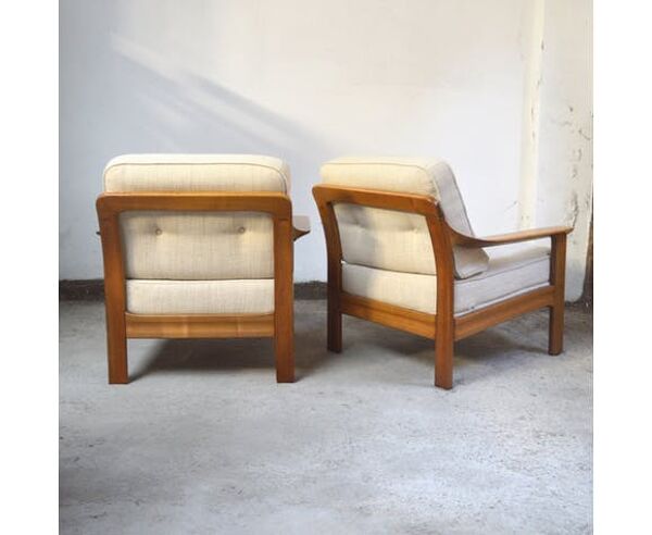 Ensemble de salon de style scandinave des années 60