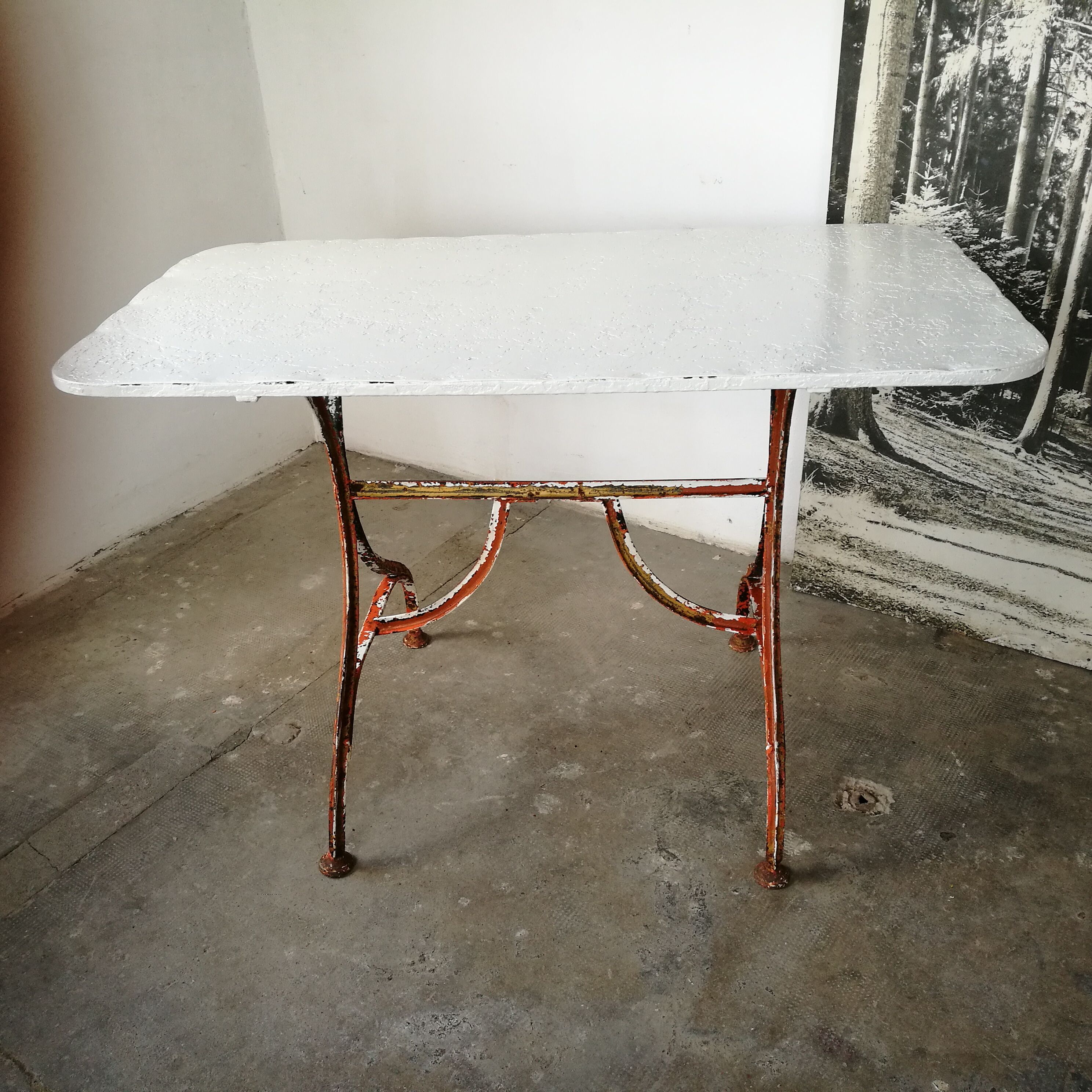 1930 Riveted Garden Table