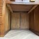 Bureau de ministre vintage double caisson en chêne – Milieu de pièce