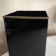 Christian Dior Maison 1970 Black Lucite Waste Paper Basket