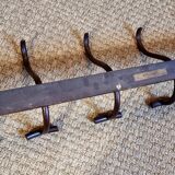 Fischel 5-hook bistro wall coat rack from the 20s