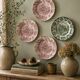 4 Lunéville & Ironstone plates – English Style decor