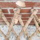 accordion coat rack faux bamboo