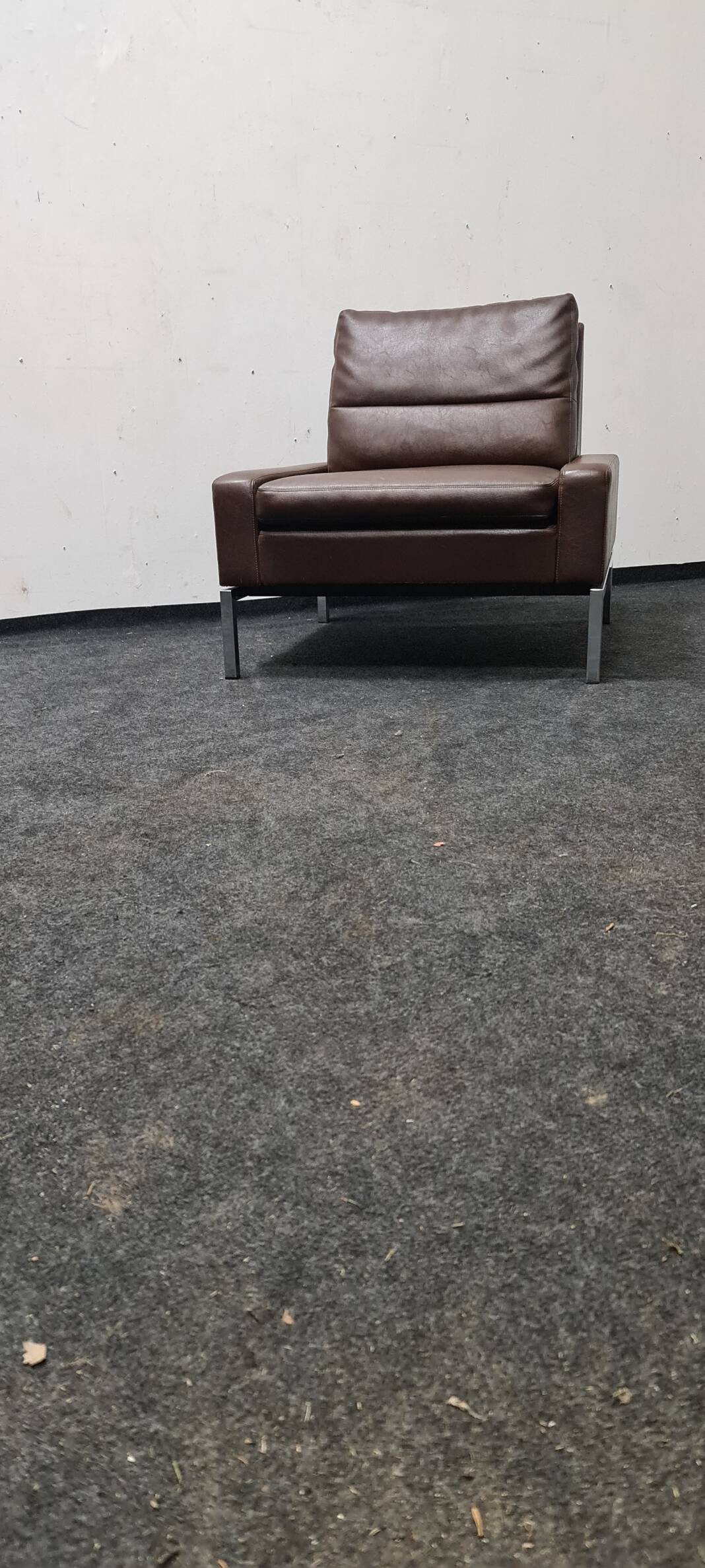 Vintage club chair attributed to hans peter piehl for wilkhahn series 800