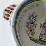 Hand-painted Breton bowl, 1920s