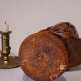 Bust of a young man in antique plaster.