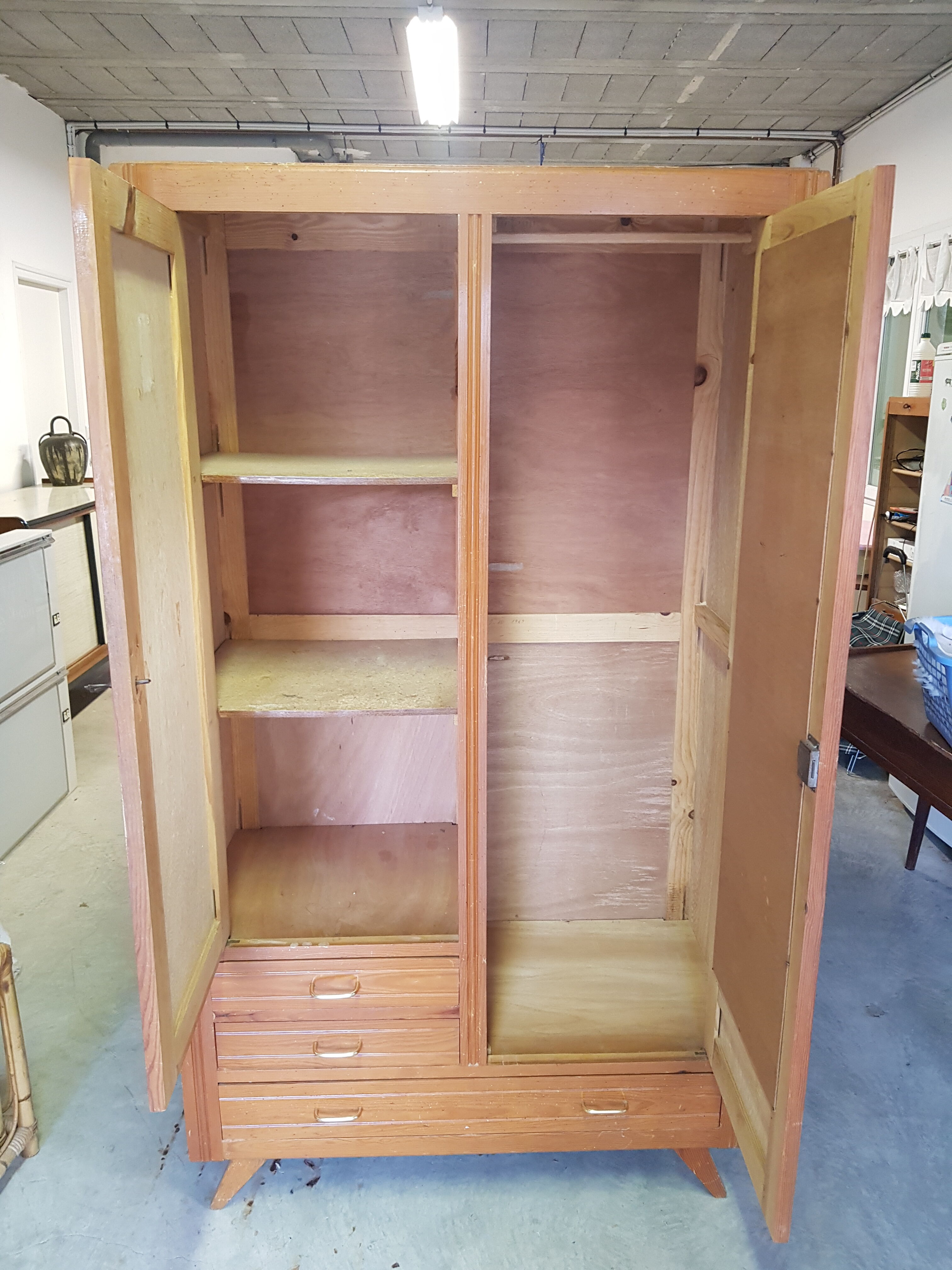 Vintage Parisian mirror cabinet