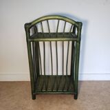 Rattan bedside table