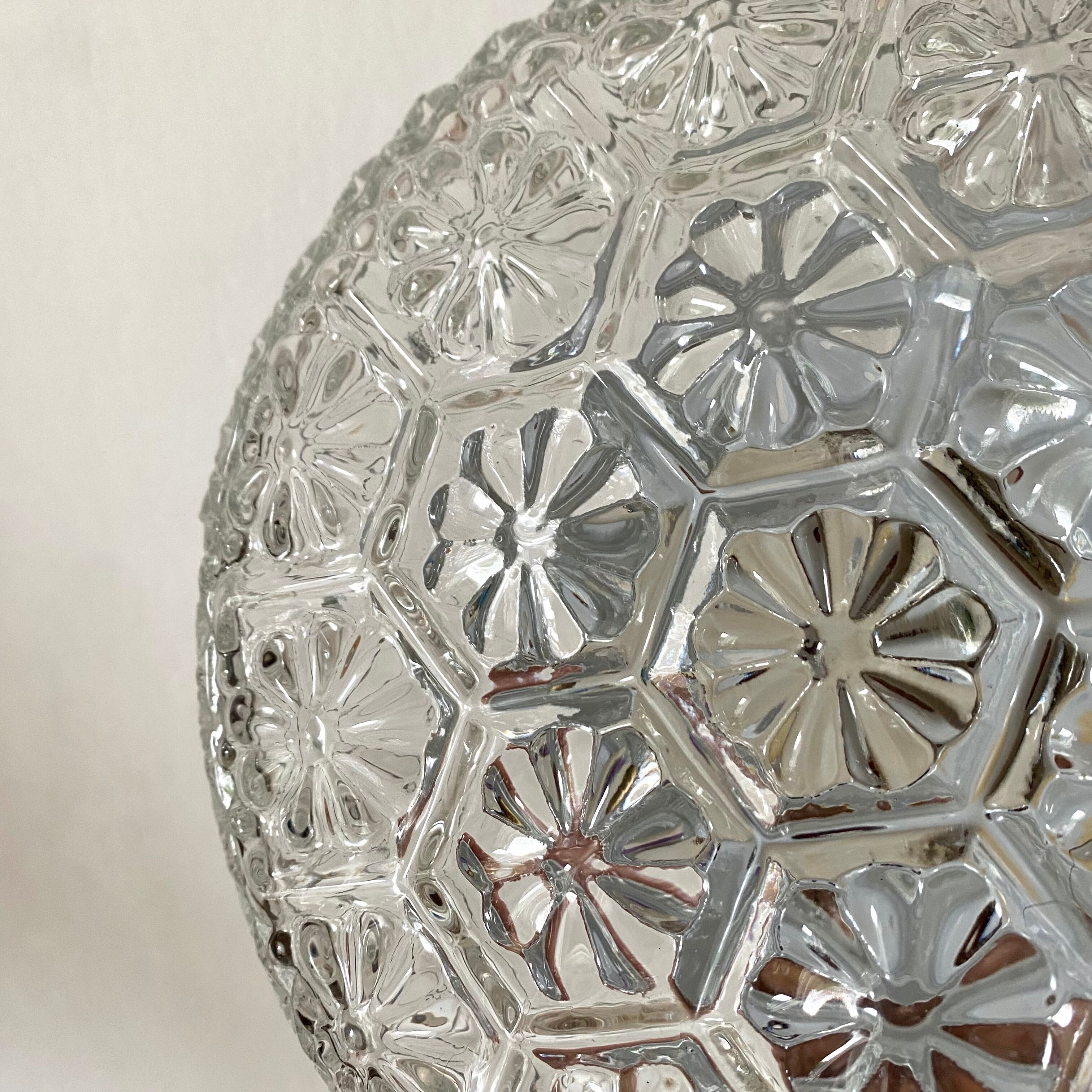 Vintage glass ceiling lamp