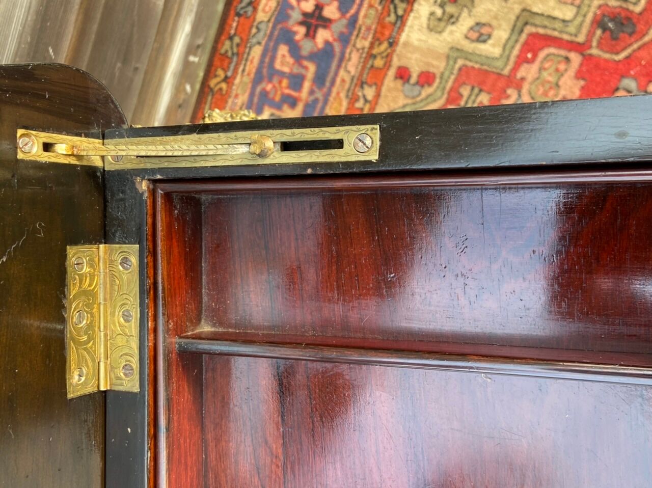 Little Writing Table En Marquetry Boulle From Napoleon III era