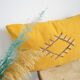 Moroccan cactus silk pillow