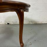 Chippendale Coffee Table in Wood, Canning and Glass