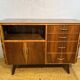 Mid-Century Modern Walnut Sideboard Cocktail Cabinet by František Jirák1960