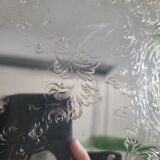 Round silver tarnish-resistant tray