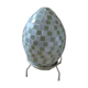 Green mosaic glass egg lamp night light