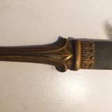 19th bronze wall light