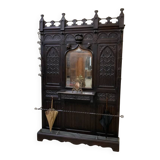 Antique Imposing Neo-Gothic Lavish Wardrobe