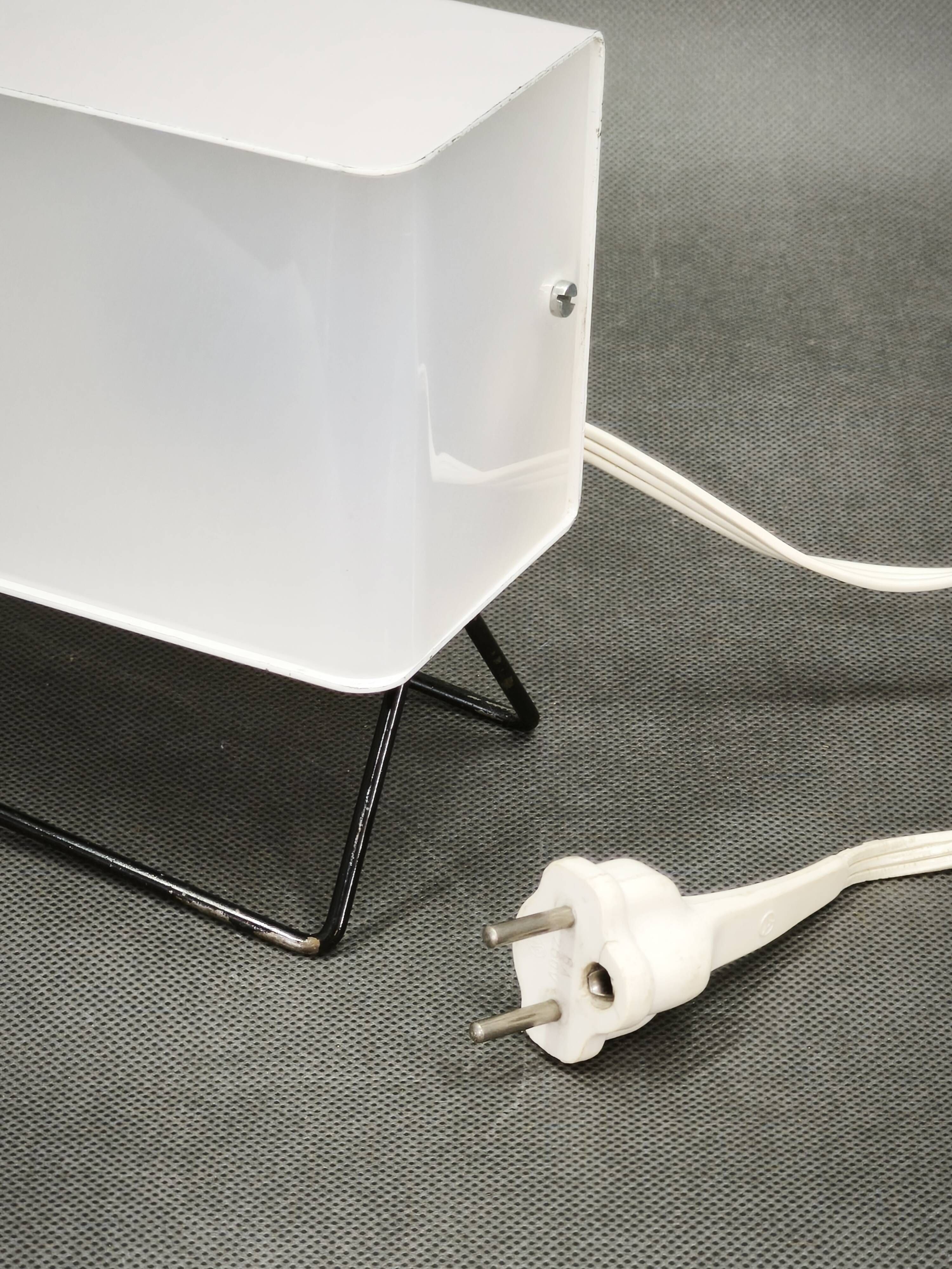 1970s Pokrok Žilina PS 11 Industrial Table Lamp, Czechoslovakia
