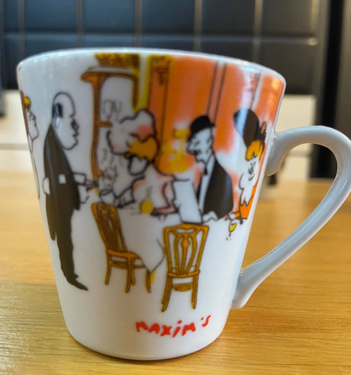 Lot de 4 tasses Maxim’s