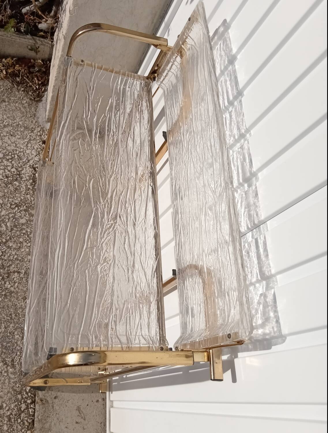 Designer serving cart