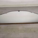 Brass art deco mirror