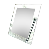 Cadre miroir maison Harbé, biseauté, taillé main, 1950's