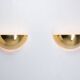 ‘‘Quarto 453’’ wall lamps by Tobia Scarpa for Flos, Italy, 1970s.