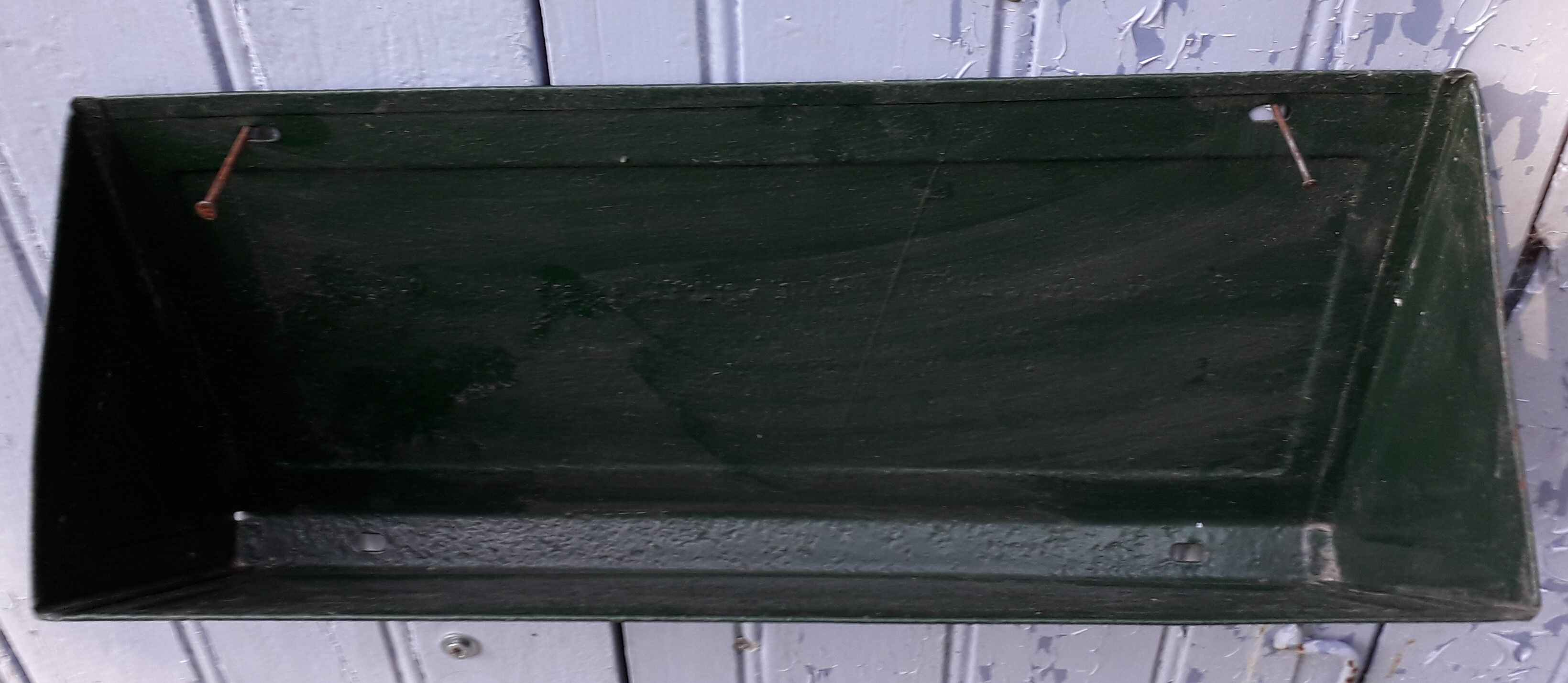 Industrial metal shelf