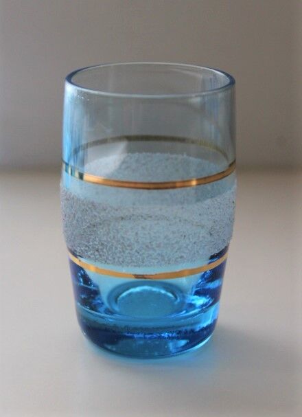 Vintage granite liqueur service