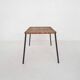 Rattan coffee table attrb. to Carl Aubock, Austria 1960's