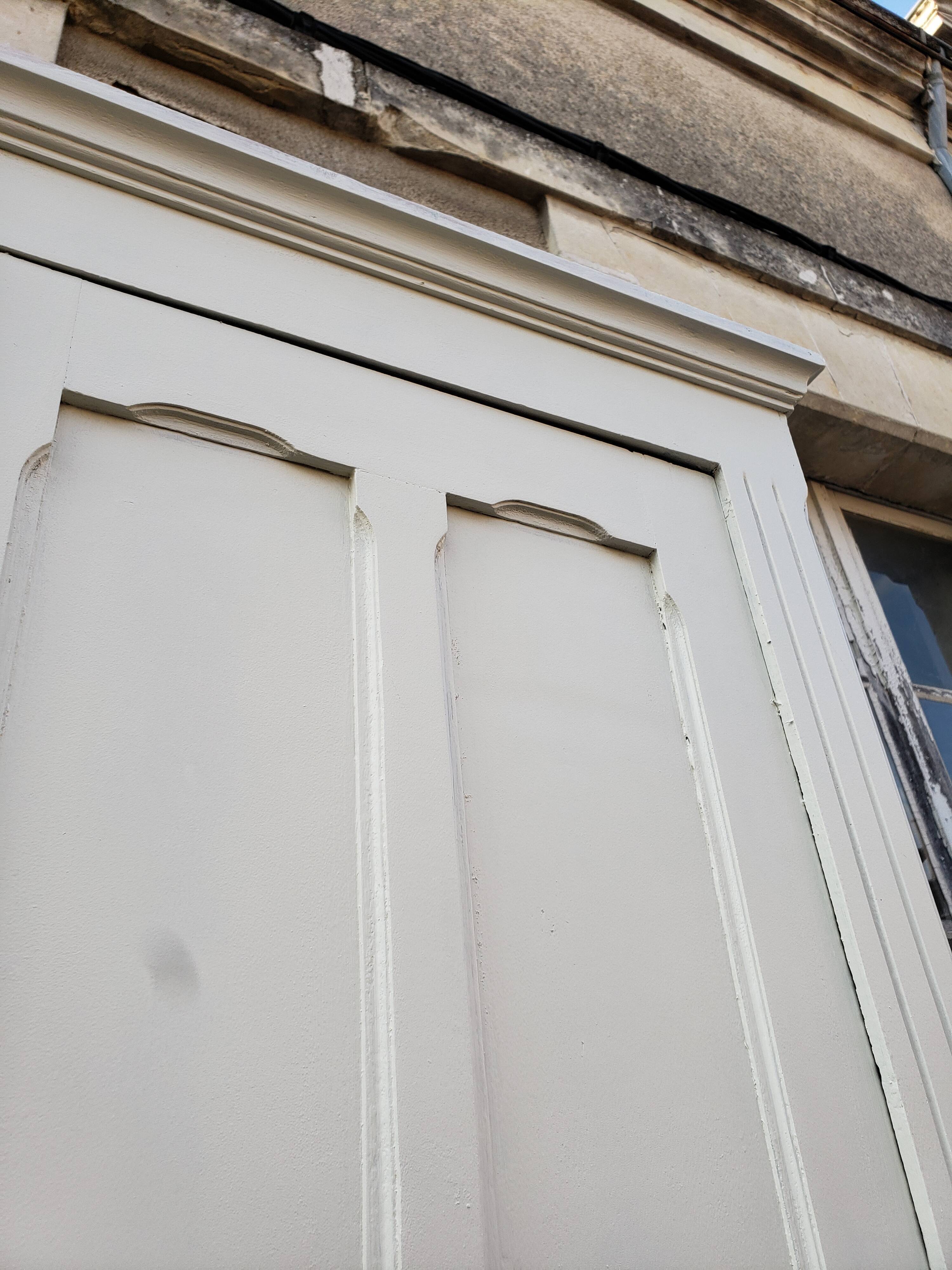 Authentic Parisian off-white wardrobe