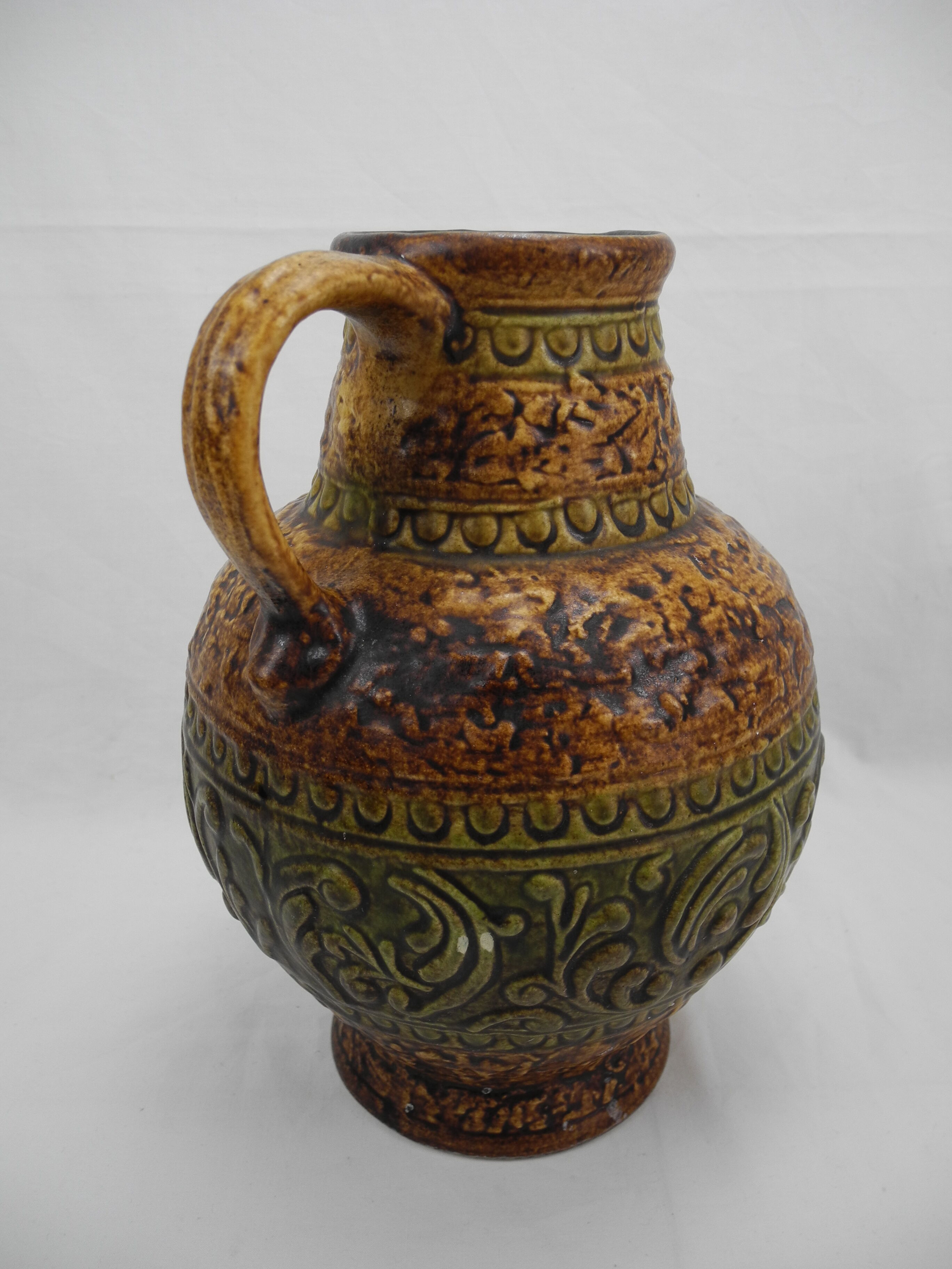 Vase jasba west germany vintage deco keramik