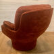 Velvet karate armchair by Michel Cadestin for Airborne