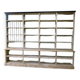 20th century solid wood bookcase