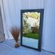 Antique beveled mirror