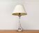 Mid-century German Tiffany glass table lamp by Ingo Maurer, 1960s.