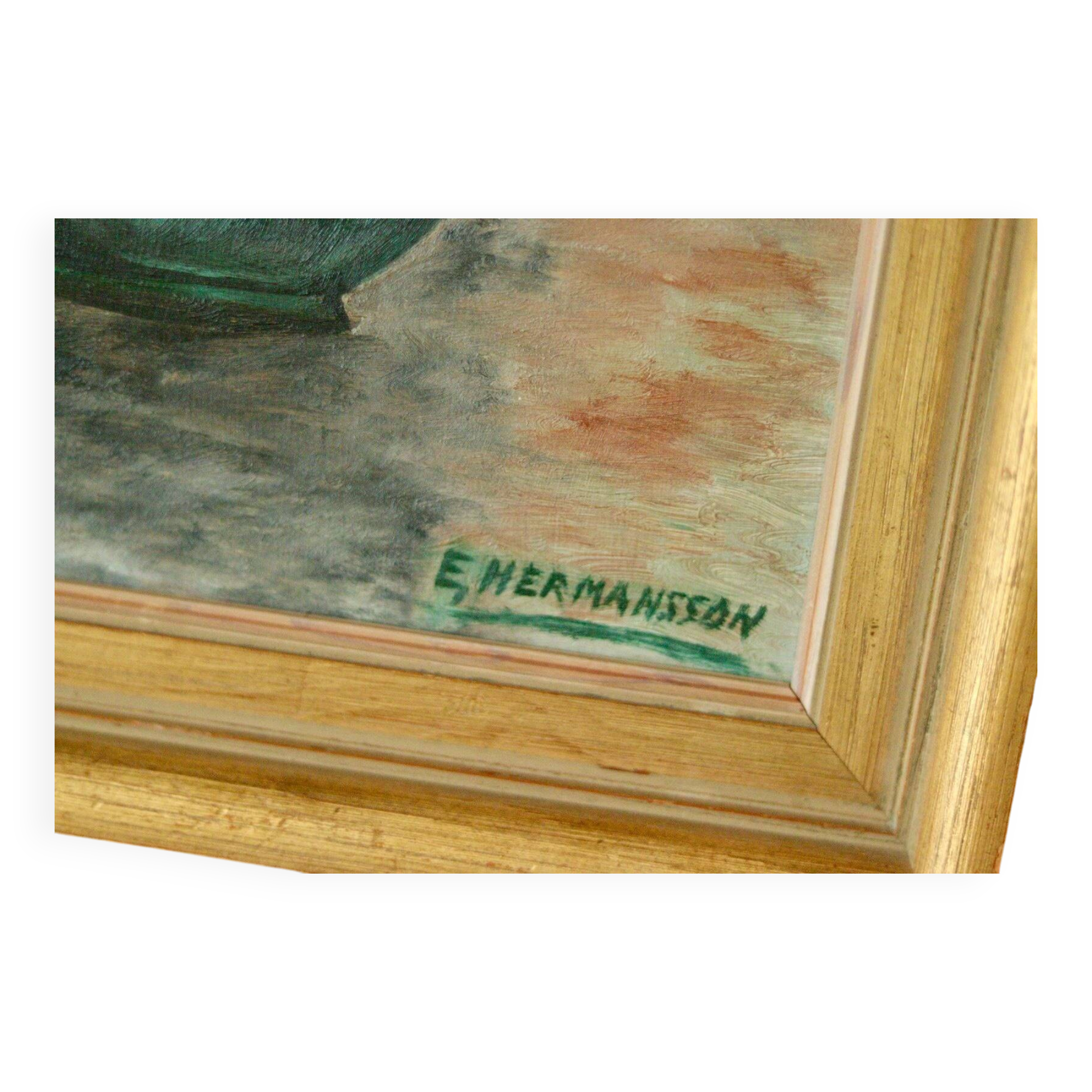 « Vase nature morte » par E. Hermansson