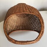 Wicker basket 1960s 45cm