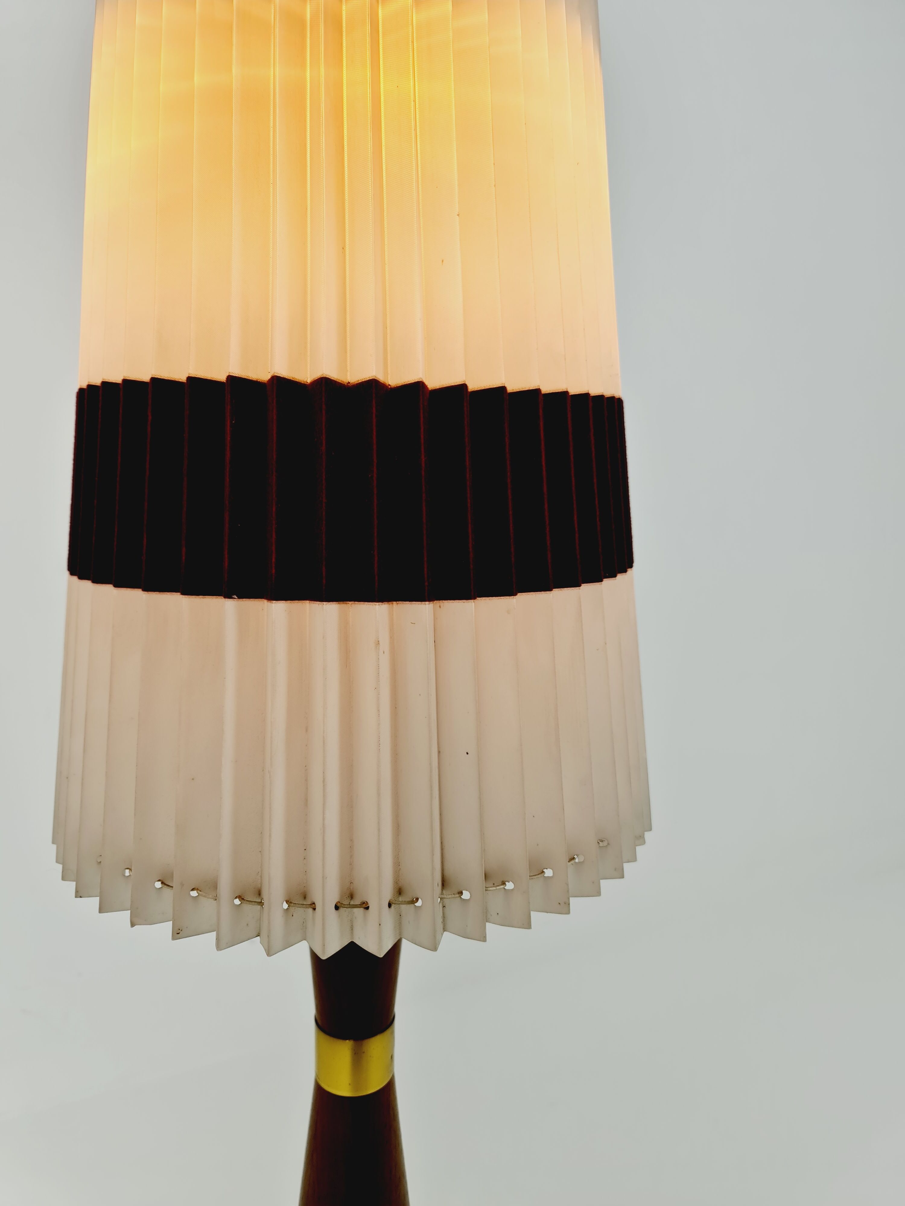 Mid century Danish teak floor lamp  from the 60s