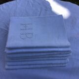 Set of 6 HB art deco napkins