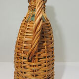 Rattan bottle vintage