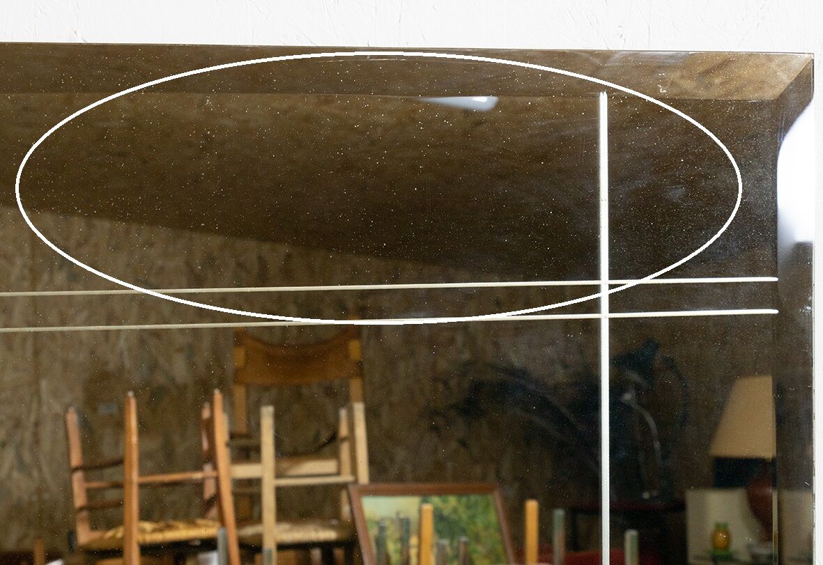 Miroir biseauté 140x100 cm